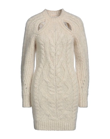 ISABEL MARANT Office dress Beige 79% Mohair wool, 12% Polyamide, 8% Wool, 1% Elastane