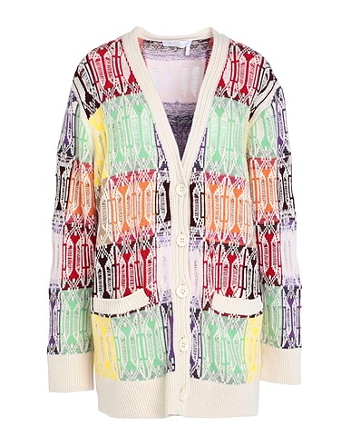 CHLOÉ Cardigan Beige 80% Cashmere, 20% Wool