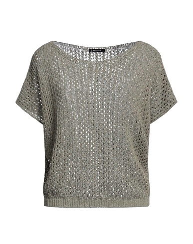 BELLWOOD Jumper Military green 40% Cotton, 35% Acrylic, 17% Polyamide, 4% Other Fibres, 4% Metallic fiber