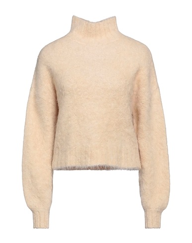 RODEBJER Rollkragenpullover Beige 78% Alpakawolle, 19% Nylon, 3% Elastan