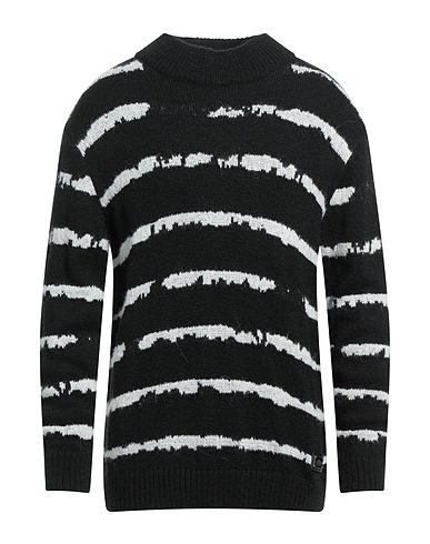 GAëLLE Paris Pullover Nero 45% Acrilico, 35% Poliammide, 20% Lana di alpaca