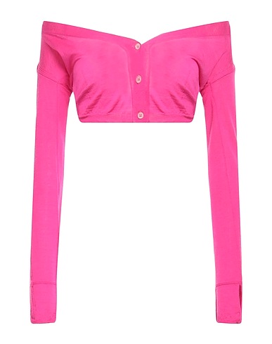 JACQUEMUS Shrug Magenta 96% Wool, 4% Polyamide
