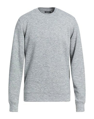 EXIBIT Jumper Light grey 80% Polyester, 15% Viscose, 5% Elastane