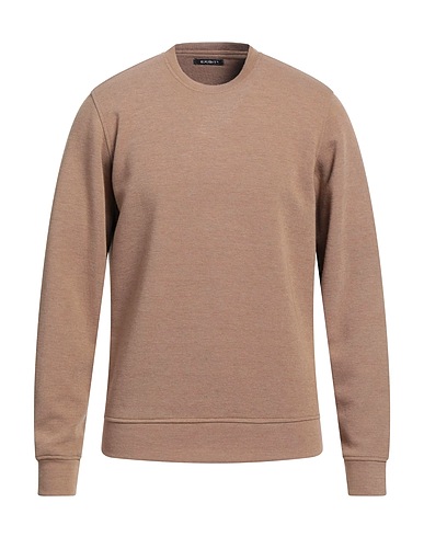 EXIBIT Sweater Camel 80% Polyester, 15% Viscose, 5% Elastane