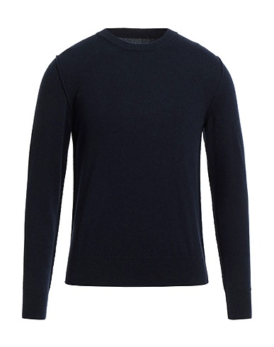 MAISON MARGIELA Maglia in Cachemire Blu notte 100% Cachemire