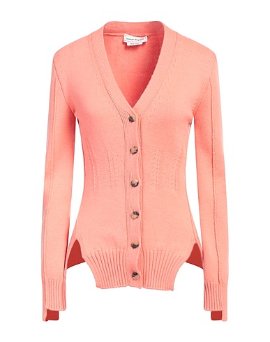 MCQUEEN Cardigan Salmon pink 100% Cashmere