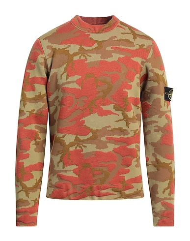 STONE ISLAND Jumper Sage green 73% Wool, 27% Polyamide