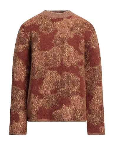 ERL Pullover Marrone 32% Lana mohair, 30% Poliammide, 29% Acrilico, 9% Lana di alpaca