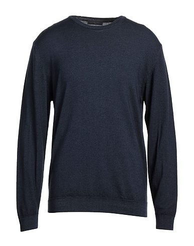 DANIELE FIESOLI Pullover Marineblau 100% Merinowolle
