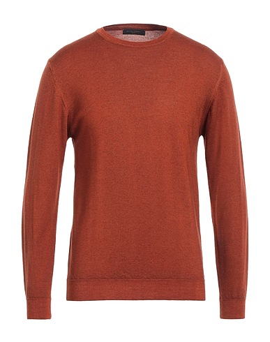 DANIELE FIESOLI Jumper Rust 100% Merino Wool