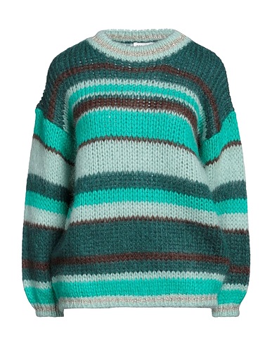 P.A.R.O.S.H. Pullover Grün 48% Mohairwolle, 32% Polyamid, 17% Wolle, 3% Metallfaser