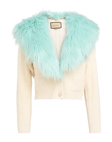 GUCCI Cardigan Cream 55% Wool, 45% Cashmere, Modacrylic, Polyester