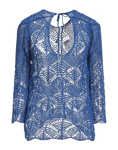 ELISA CAVALETTI by DANIELA DALLAVALLE Jumper Blue 87% Acrylic, 13% Polyamide
