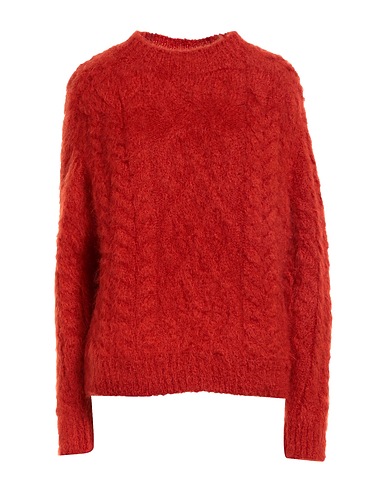 ISABEL MARANT Jumper Rust 79% Mohair wool, 12% Polyamide, 8% Wool, 1% Elastane