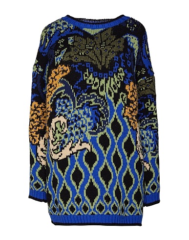 ETRO Sweater Blue 94% Wool, 2% Alpaca wool, 2% Acetate, 2% Nylon