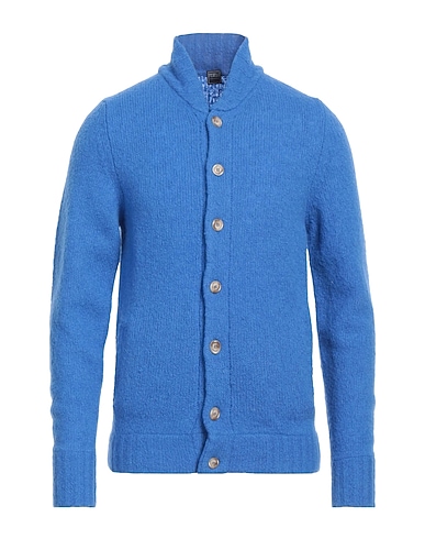 FEDELI Strickjacke AZZURRO 57% Schurwolle, 28% Kaschmir, 15% Polyamid