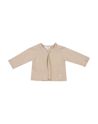 PAN CON CHOCOLATE Cardigan Beige 100% Cotton