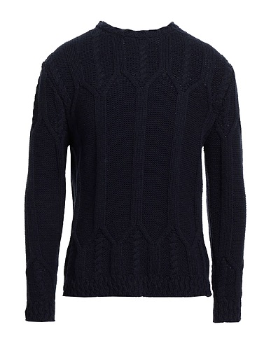 ETRO Cashmere jumper Midnight blue 99% Cashmere, 1% Wool