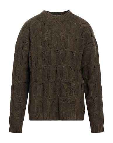 ÉTUDES STUDIO Pullover Militärgrün 100% Wolle