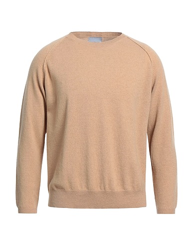 MALEBOLGE VIII Cashmere jumper Camel 100% Cashmere