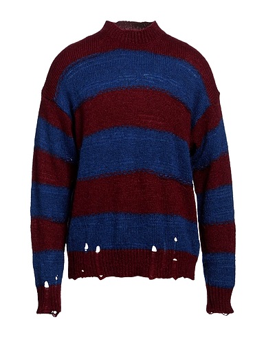 AMISH SUPPLIES Sweater Burgundy 47% Acrylic, 27% Mohair wool, 26% Polyamide