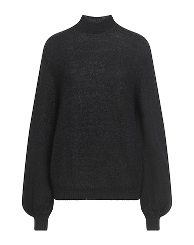 ALBERTA FERRETTI Dolcevita Nero 50% Lana mohair, 32% Nylon, 18% Lana Vergine