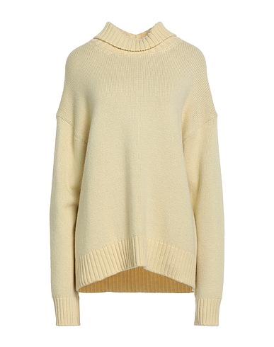 JIL SANDER Kaschmirpullover  Pastellgelb 88% Kaschmir, 10% Baumwolle, 2% Polyester
