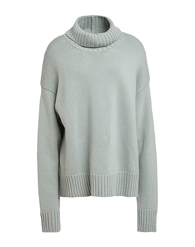 JIL SANDER Dolcevita Verde salvia 88% Cachemire, 10% Cotone, 2% Poliestere
