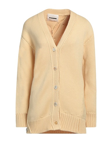 JIL SANDER Cardigan Cream 100% Wool