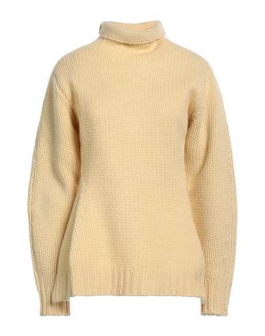 JIL SANDER Polo neck Beige 100% Wool