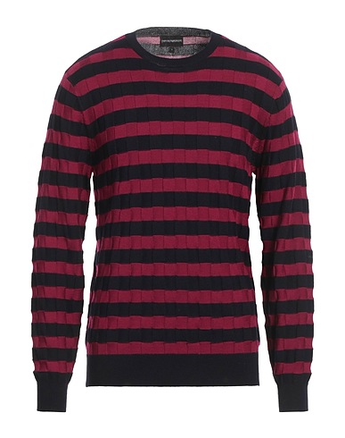 EMPORIO ARMANI Sweater Mauve 100% Virgin Wool, Polyamide, Elastane