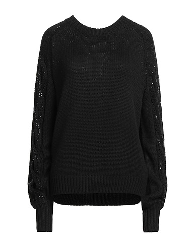 CLIPS Sweater Black 50% Wool, 50% Acrylic