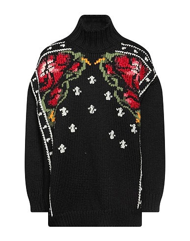 GOLDEN GOOSE Turtleneck Black 52% Wool, 35% Acrylic, 13% Polyamide, Viscose, Cotton