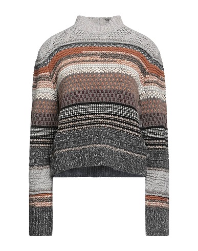 CHLOÉ カシミヤニット グレー カシミヤ 78% / ウール 22%