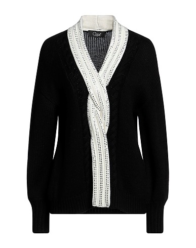 CLIPS Jumper Black 50% Wool, 50% Acrylic