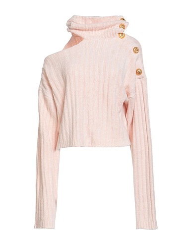 BALMAIN Polo neck 80% Viscose, 20% Polyamide