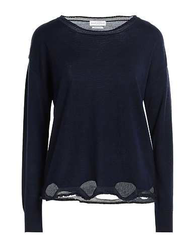 BALLANTYNE Sweater Midnight blue 93% Wool, 7% Viscose