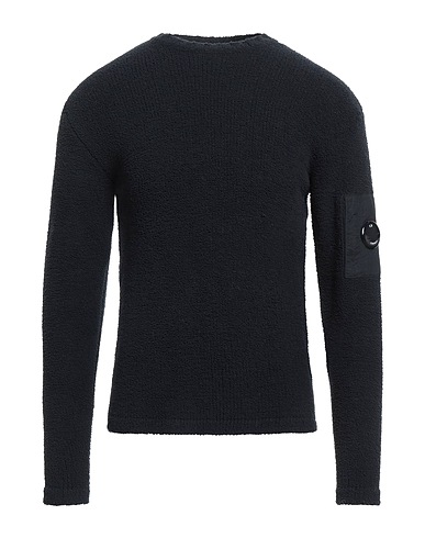 C.P. COMPANY Jumper Black 98% Polyamide, 2% Cotton