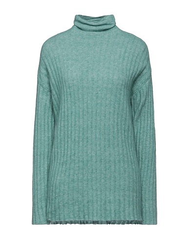 ALYSI Polo neck Turquoise 36% Polyamide, 30% Mohair wool, 30% Wool, 4% Elastane
