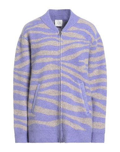 ALYSI Cardigan Lilac 36% Polyamide, 30% Mohair wool, 30% Wool, 4% Elastane