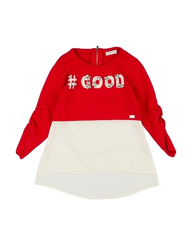 BYBLOS Jumper Red 51% Polyester, 31% Viscose, 18% Nylon