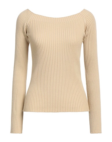 CHLOÉ Pullover Sabbia 90% Lana, 10% Cachemire, Poliammide, Elastan