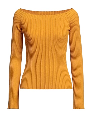 CHLOÉ Jumper Mustard 90% Wool, 10% Cashmere, Polyamide, Elastane