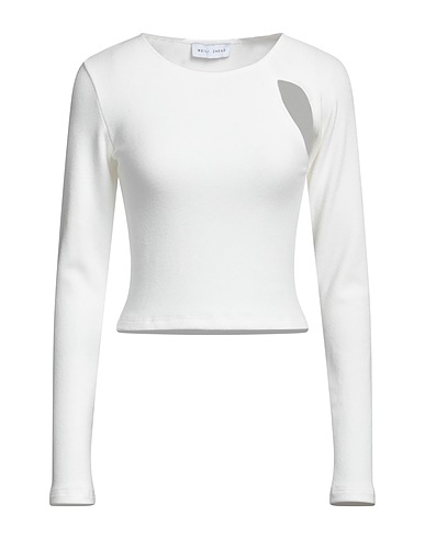WEILI ZHENG Pullover Avorio 88% Poliammide, 8% Viscosa, 4% Elastan