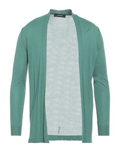 TELAMIRA Cardigan Verde smeraldo 100% Viscosa