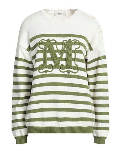 MAX MARA Jumper Off white 67% Cotton, 33% Polyamide