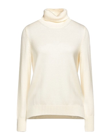 GRAN SASSO Rollkragenpullover Cremeweiß 100% Schurwolle