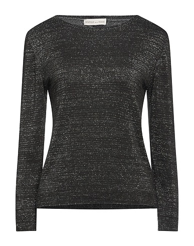 BOUTIQUE de la FEMME Pullover Nero 55% Modal, 45% Acrilico