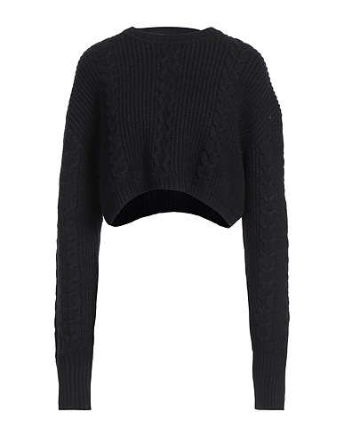 PATRIZIA PEPE Sweater Black 52% Viscose, 28% Polyester, 20% Polyamide
