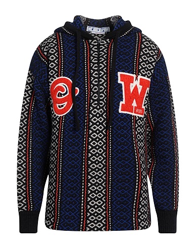 OFF-WHITE™ Jumper Blue 79% Wool, 11% Alpaca wool, 10% Acrylic